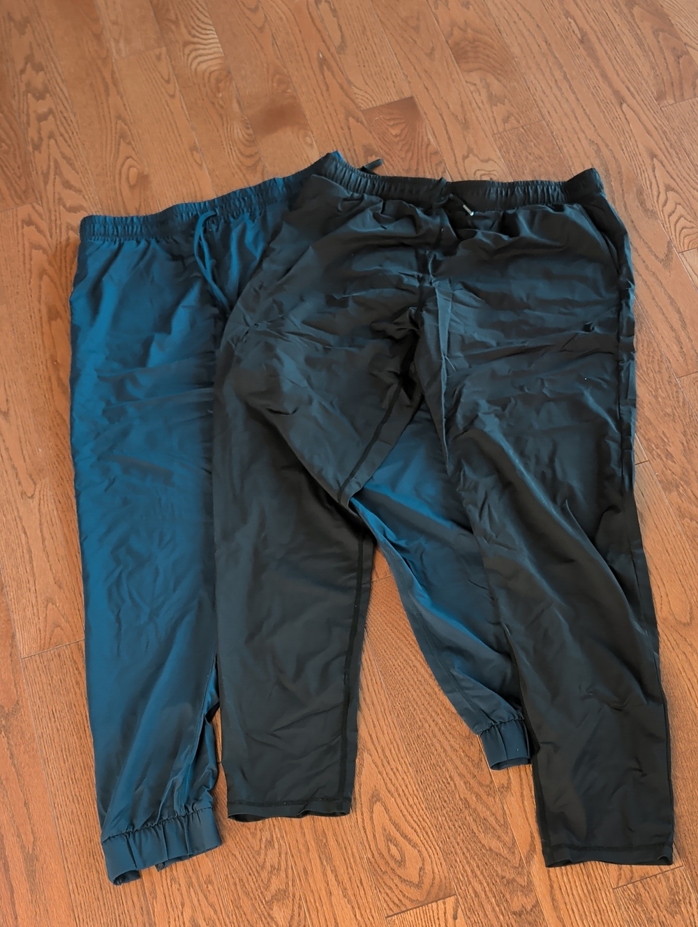 ZYIA Black Women's Track Joggers - Elastic Waist, Cuffed Ankles